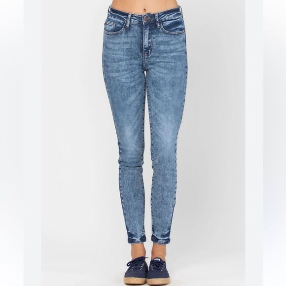 Judy Blue Acid Wash Skinny Jeans Women’s 1/25 - Picture 1 of 5
